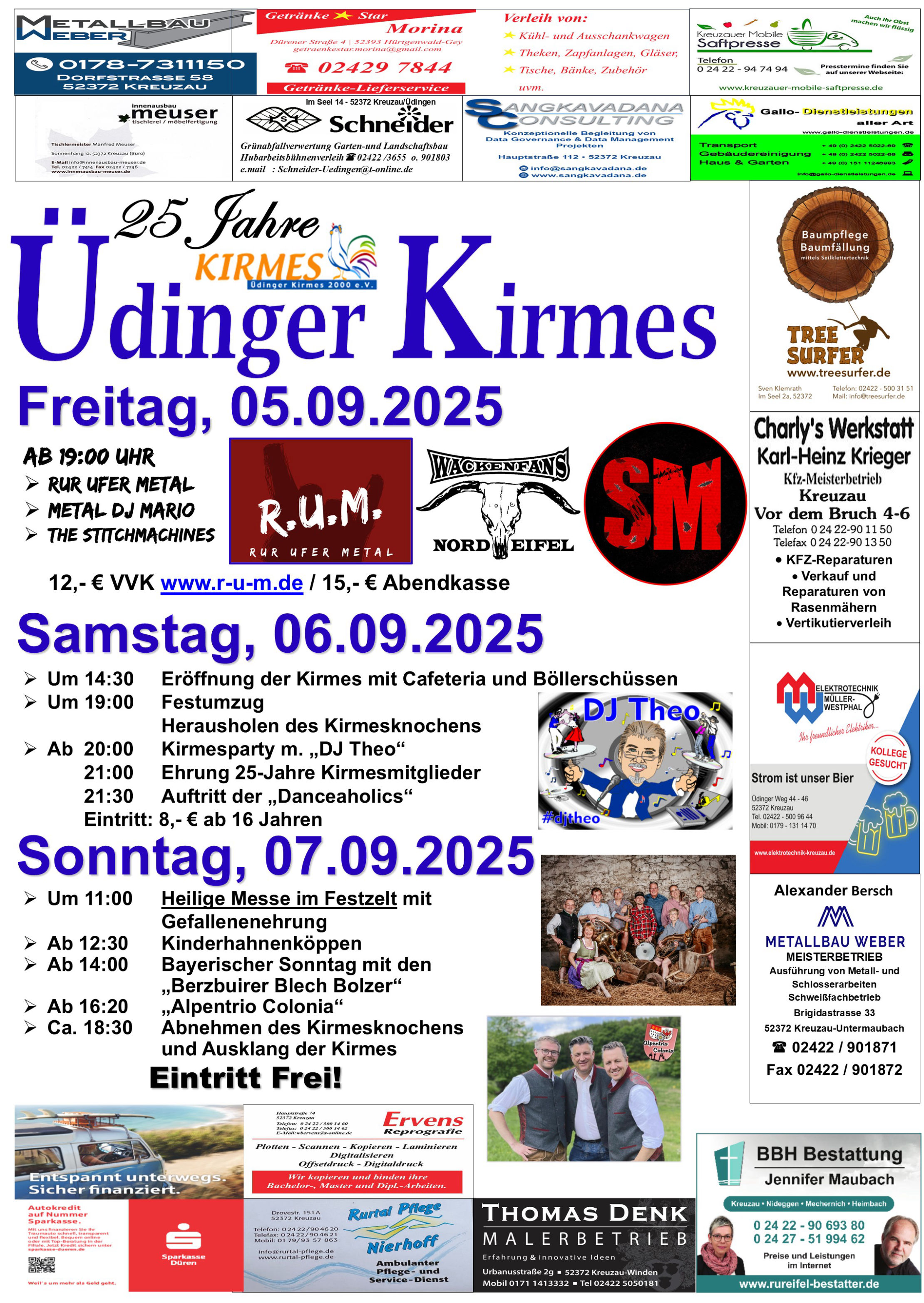 Üdinger Kirmes 2025